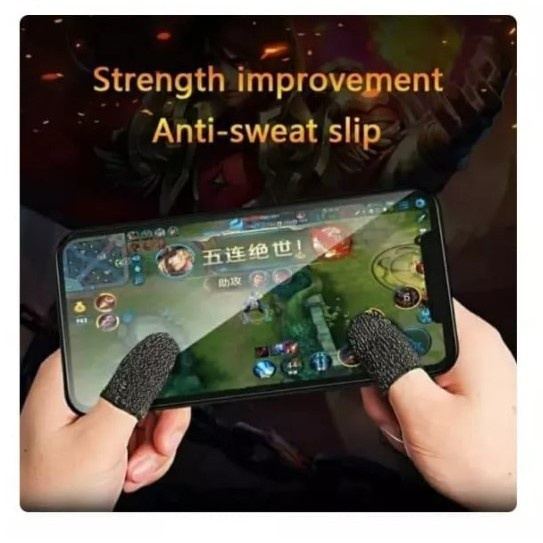 Sarung Tangan Gaming Jempol Anti Sweat Anti Keringat Anti Slip Sepasang