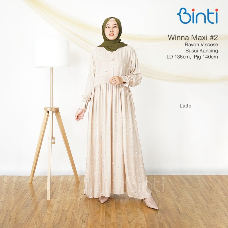 COD ORIGINAL BINTI FLOWER GAMIS JUMBO BIGSIZE LD 130 GEBY ISLAN WINNA KATUN VISCOSE FIT XXXL GAMIS MUSLIM BIGSIZE MOTIF bunga-Winna#2 late