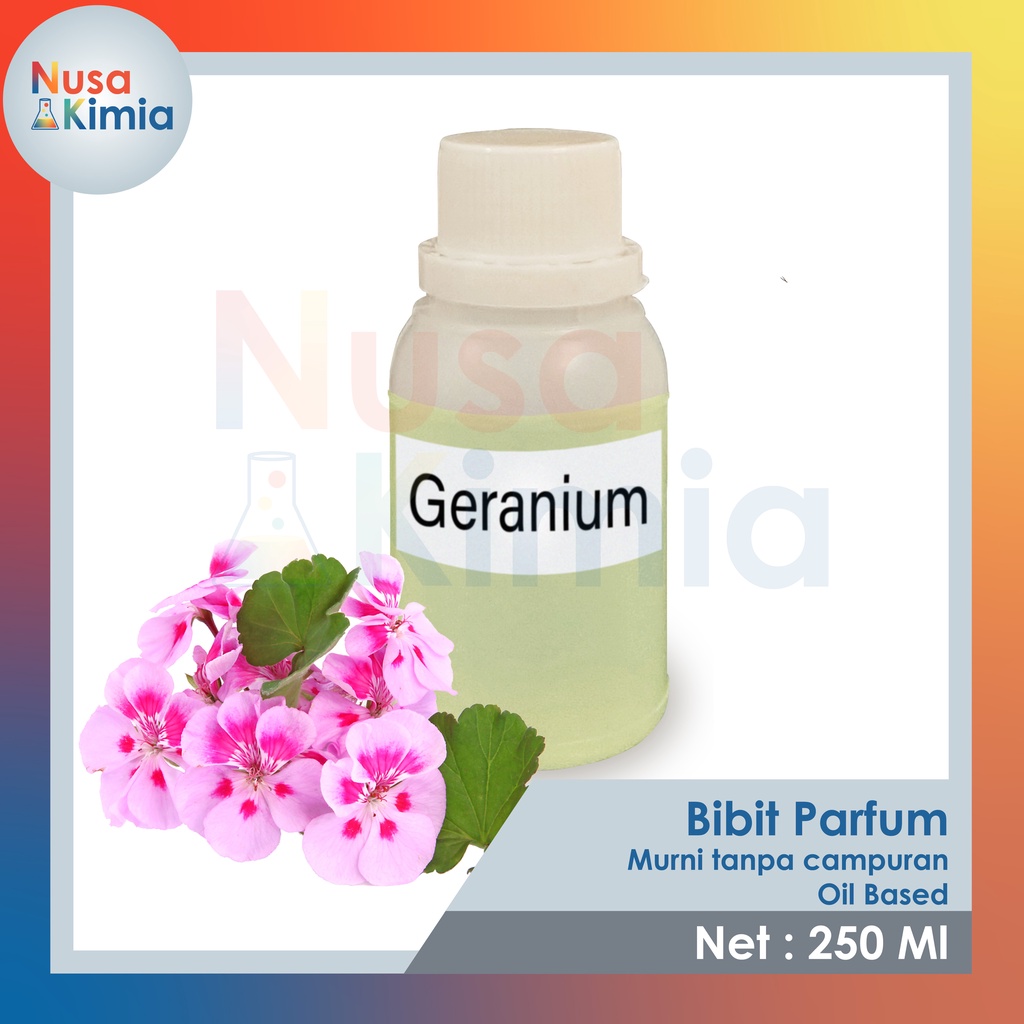 Bibit Parfum Geranium / Bunga Geranium 250 ml