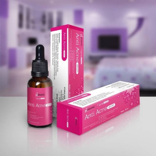 SERUM HANASUI ANTI ACNE PINK BPOM