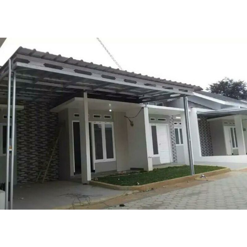 kanopi baja ringan spandek pasir/spandek polos