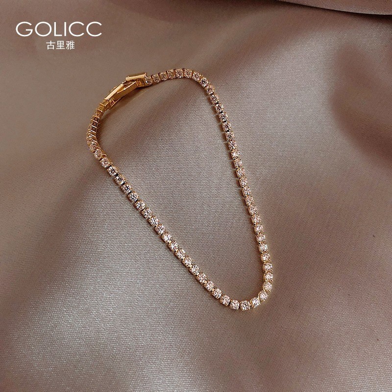 Gelang zircon Gaya Korea Untuk fashion-SL039