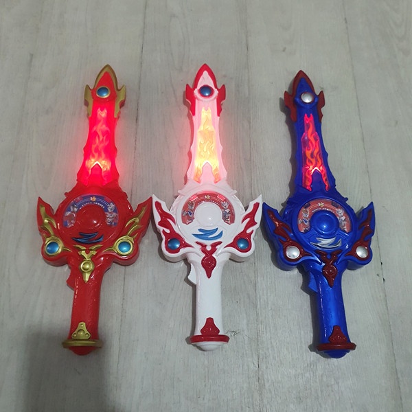 MAINAN ANAK PEDANG ULTRAMAN LEGEND HERO PEDANG LAMPU DAN SUARA