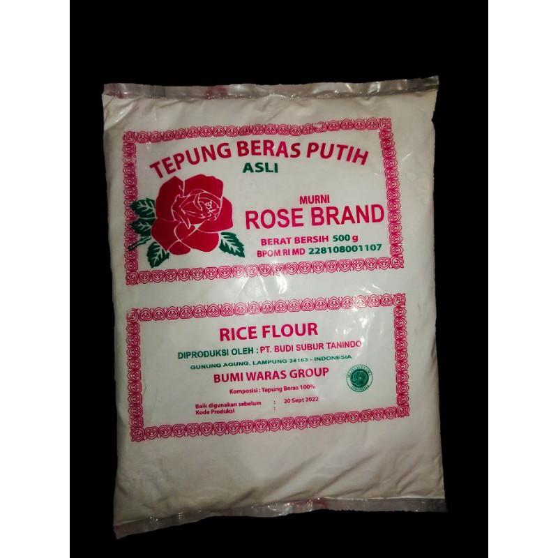 

Tepung Beras Rose Brand 500 gr