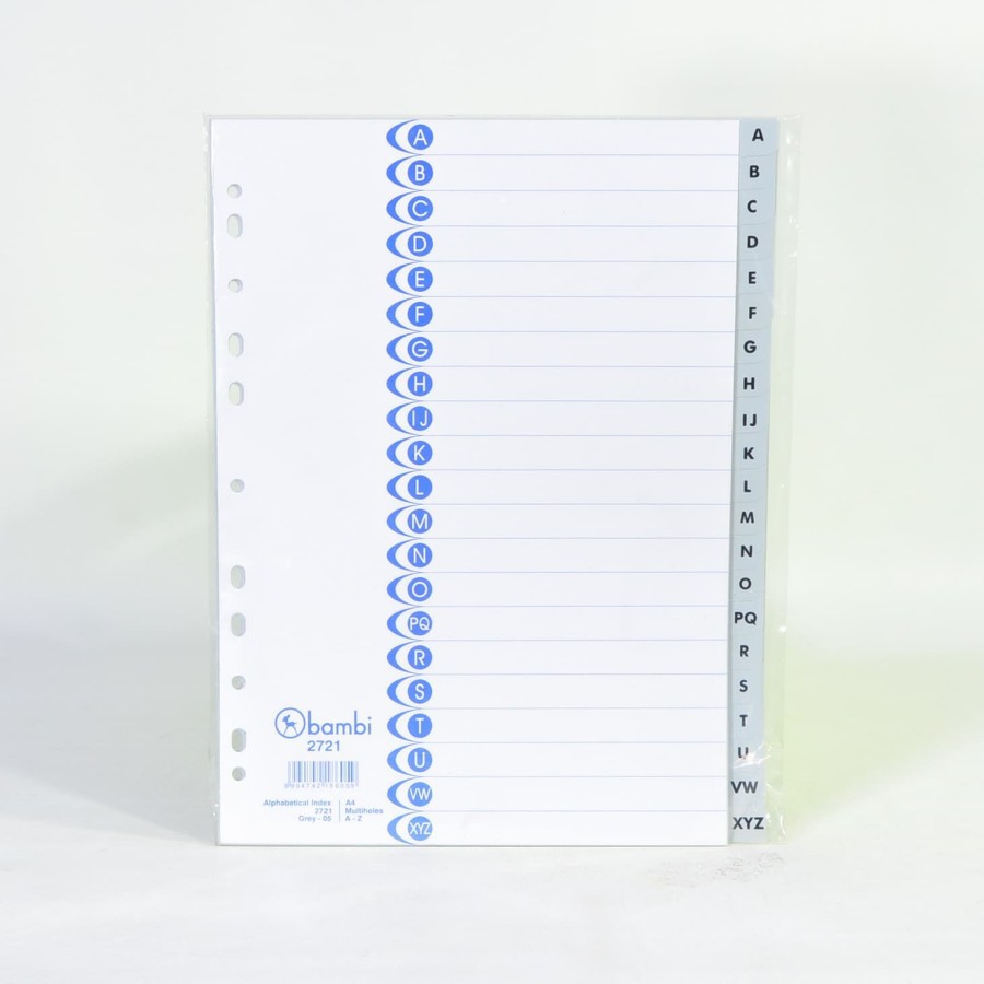 

Bambi 2721 Divider A4 A-Z Alphabetical