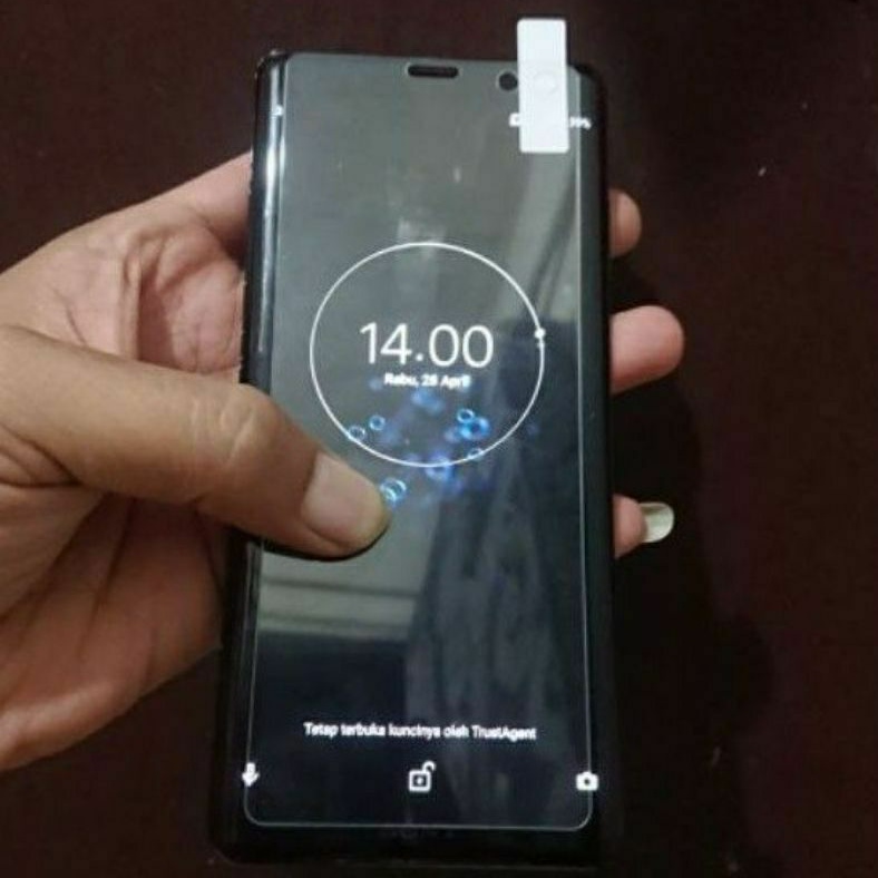 Tempered glass sony Xperia XZ3 Clear Bening Docomo Au softbank Global  oke