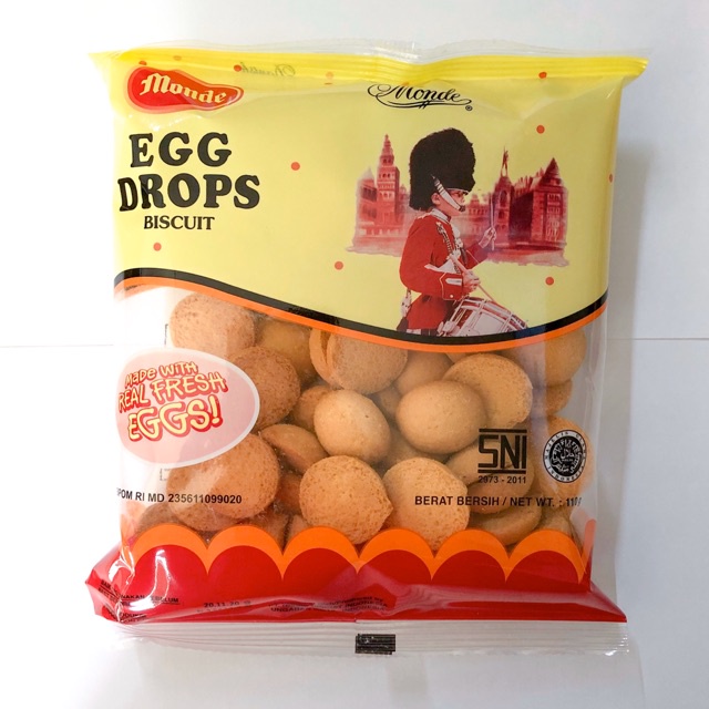 

MONDE Biscuit Egg Drop Pack 110gr