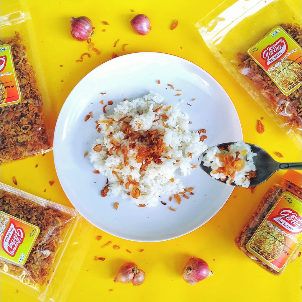 

Bawang Goreng Renyah Original 100gr Oleh oleh Khas Surabaya