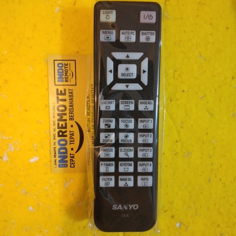 REMOTE PROYEKTOR PROJECTOR SANYO ORIGINAL