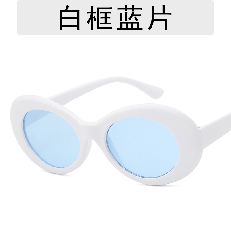 Korean fashion sunglasses men's Retro round frame sunglasses sunglasses