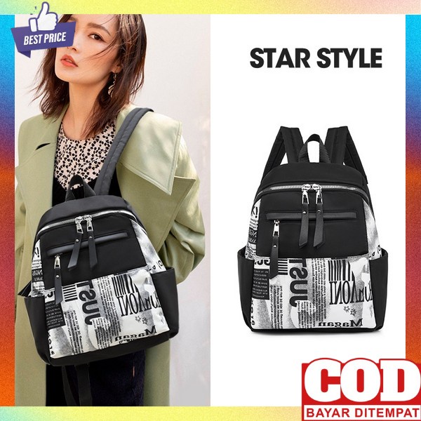 Tas Gendong Cewek Import Tas Punggung Impor Perempuan Dewasa Tas Backpack Remaja Premium Tas Sekolah