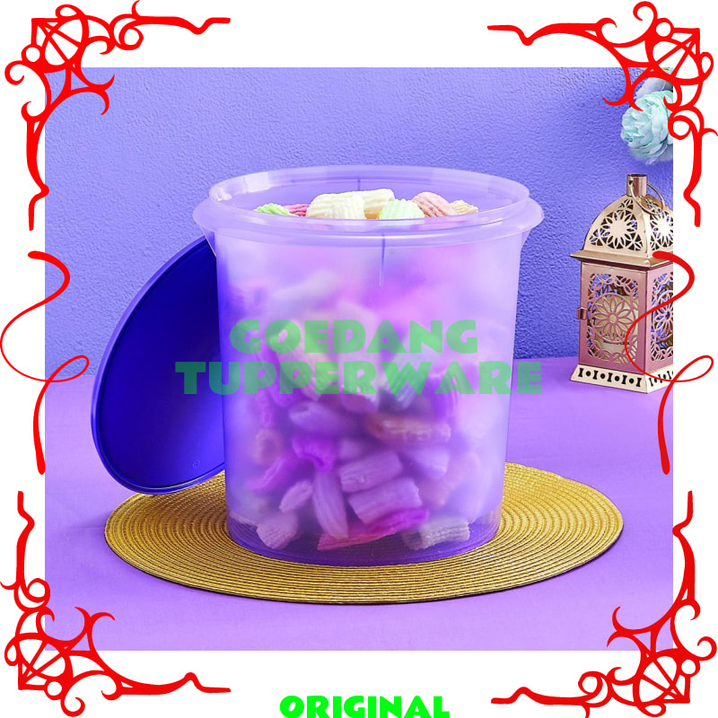 Toples Jumbo Tupperware Original-Toples Krupuk Tupperwaer 8,4L-Plastik Tebal