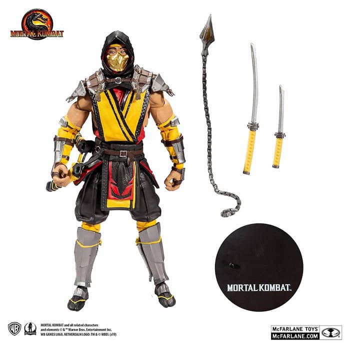 mortal kombat scorpion toy