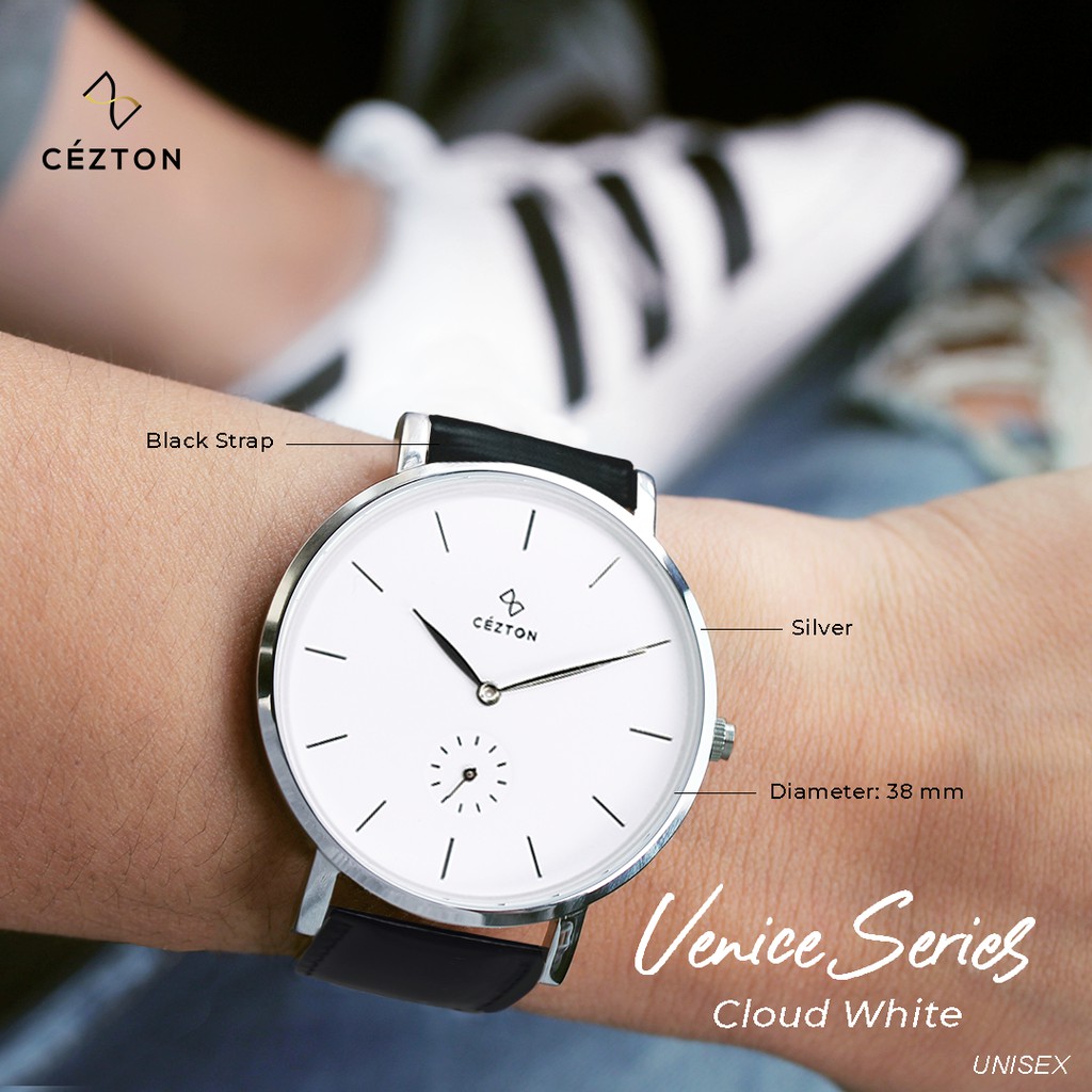 VENICE SERIES Cloud White | Jam Tangan Unisex Pria Wanita Cezton