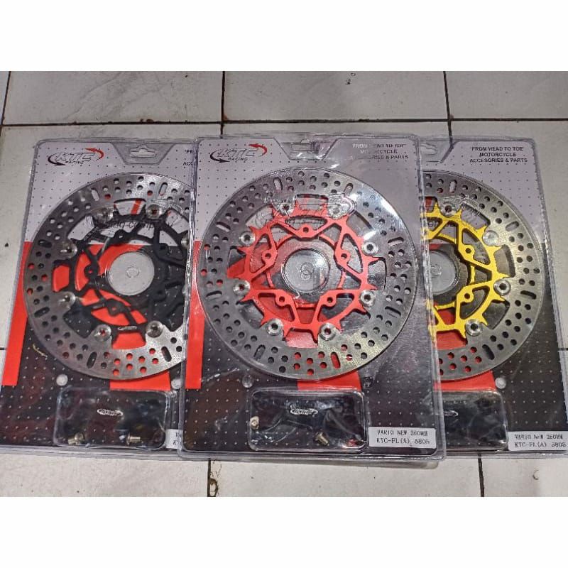 Disc Piringan Cakram Depan KTC Vario 150 New Lubang 5 Original KTC CNC 260MM