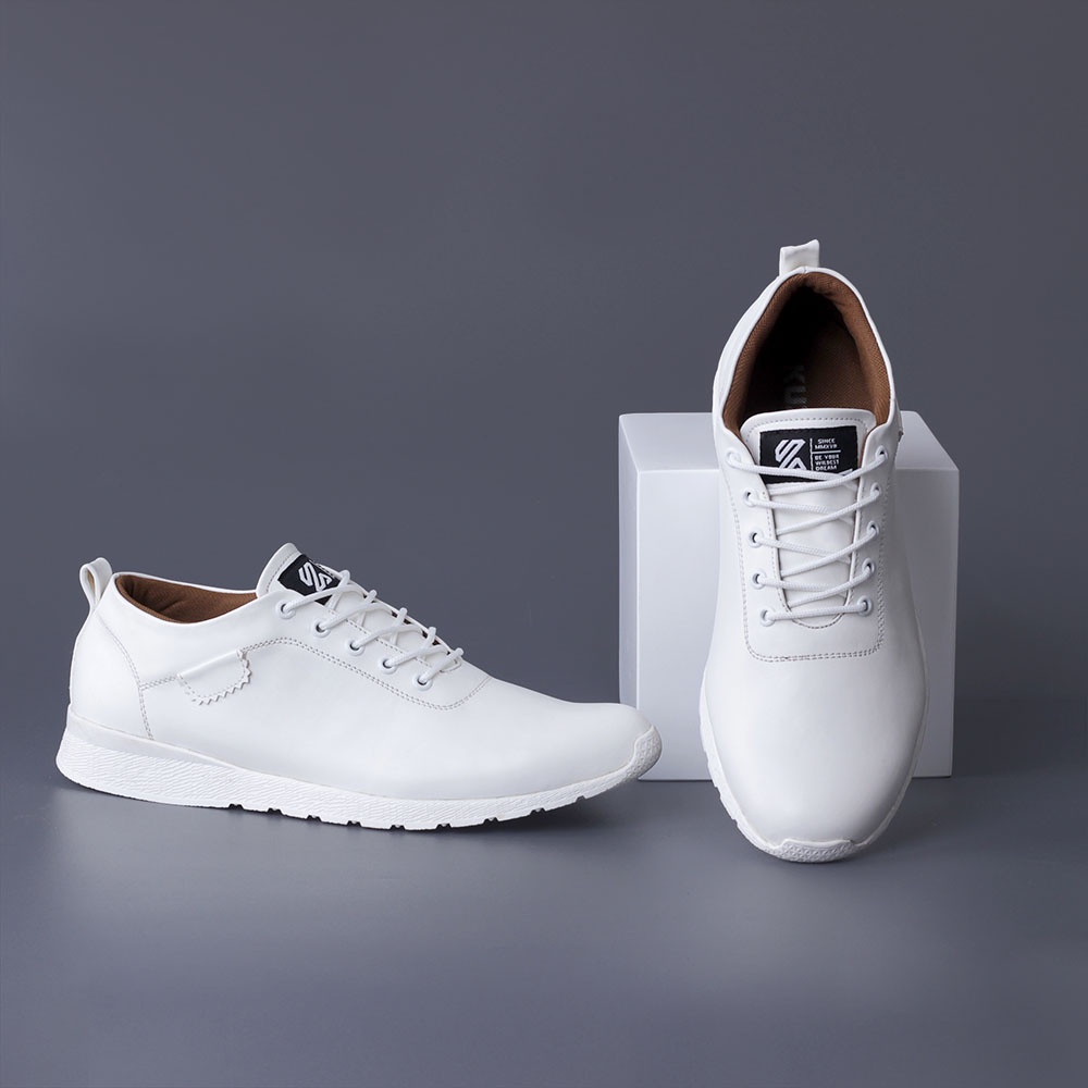 Justrue Sepatu Oxford Pria Putih 047