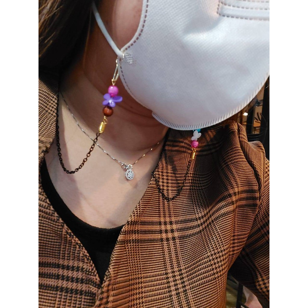 KALUNG MASKER RANTAI WANITA / GANTUNGAN MASKER MURAH / TALI MASKER / STRAP MASKER