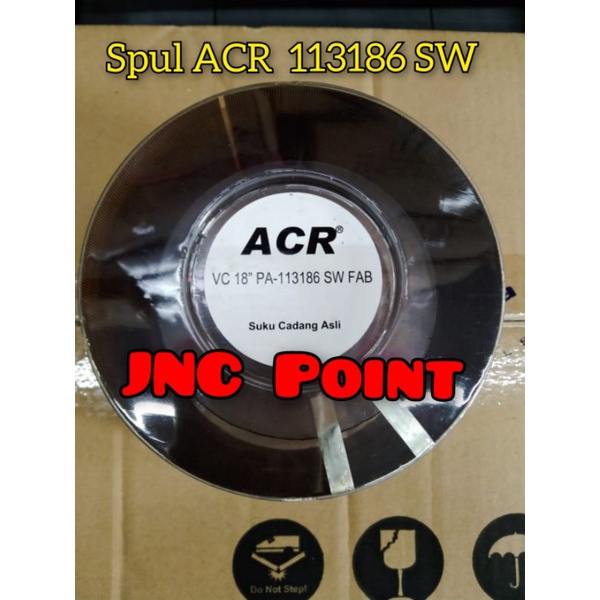 Spul spool speaker ACR 18inch PA-113186 SW Fabulous ORIGINAL SPUL ACR PA 113186 SW Fabulous