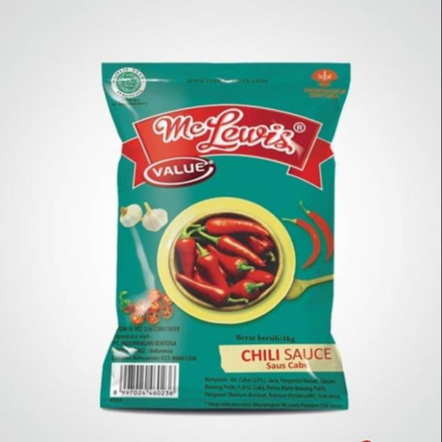 

Saos Sambal MC Lewis 1 kg