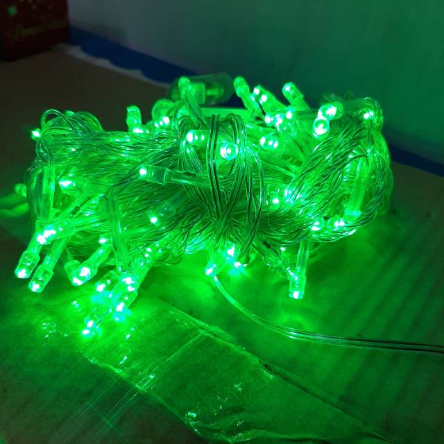 LAMPU NATAL 10 METER 100 LED