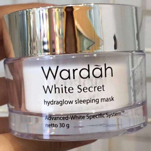 Simak Harga Wardah White Secret Hydraglow Sleeping Mask 