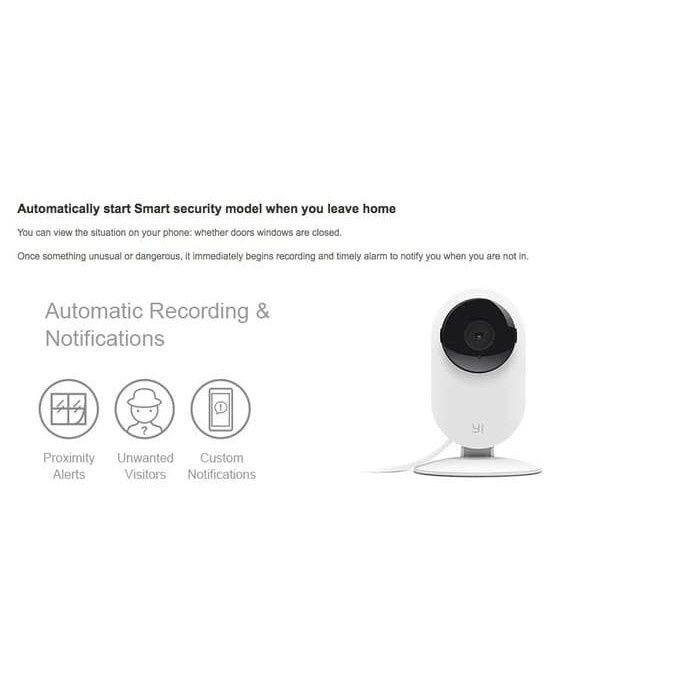 COD Xiaomi YI HOME 2 camera - 1080 pixel Ip cam
