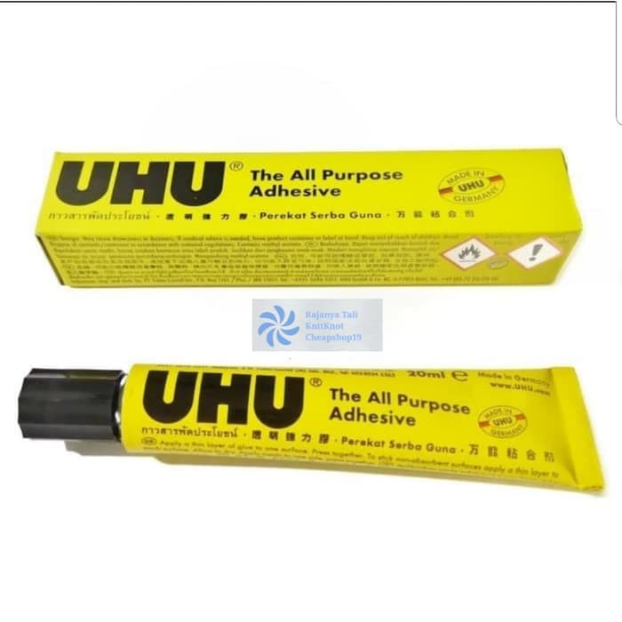 

Lem Cair UHU All Purpose Adhesive 20gr / 20ml / Glue / Perekat Segala RJT