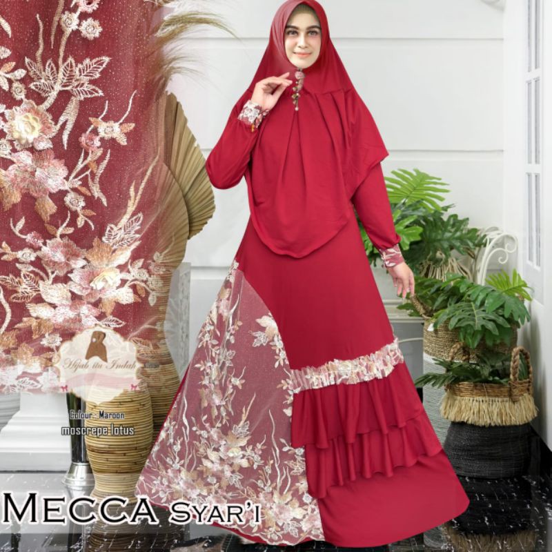 MECCA SYARI/GAMIS FASHION TERMURAH/GAMIS SYARI