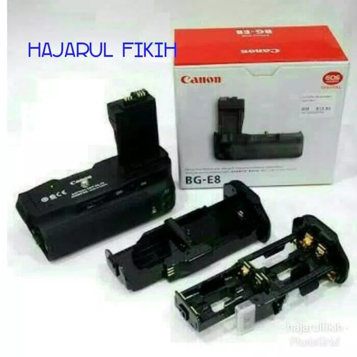 baterai grip kamera DSLR Canon 550D 600D 700D 650D Original