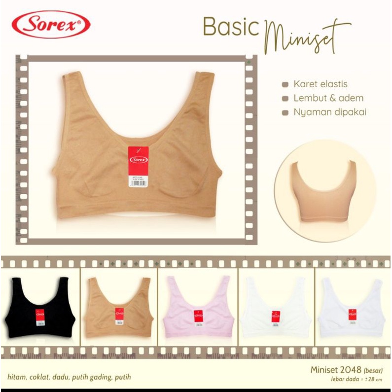 miniset bra rajut sorex remaja 2049 &amp; dewasa 2048 / miniset anak ABG dan dewasa / miniset 2049/ miniset 2048