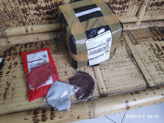 Ecer / Masker Kaos Anti Debu & Kuman Tiga Lapis