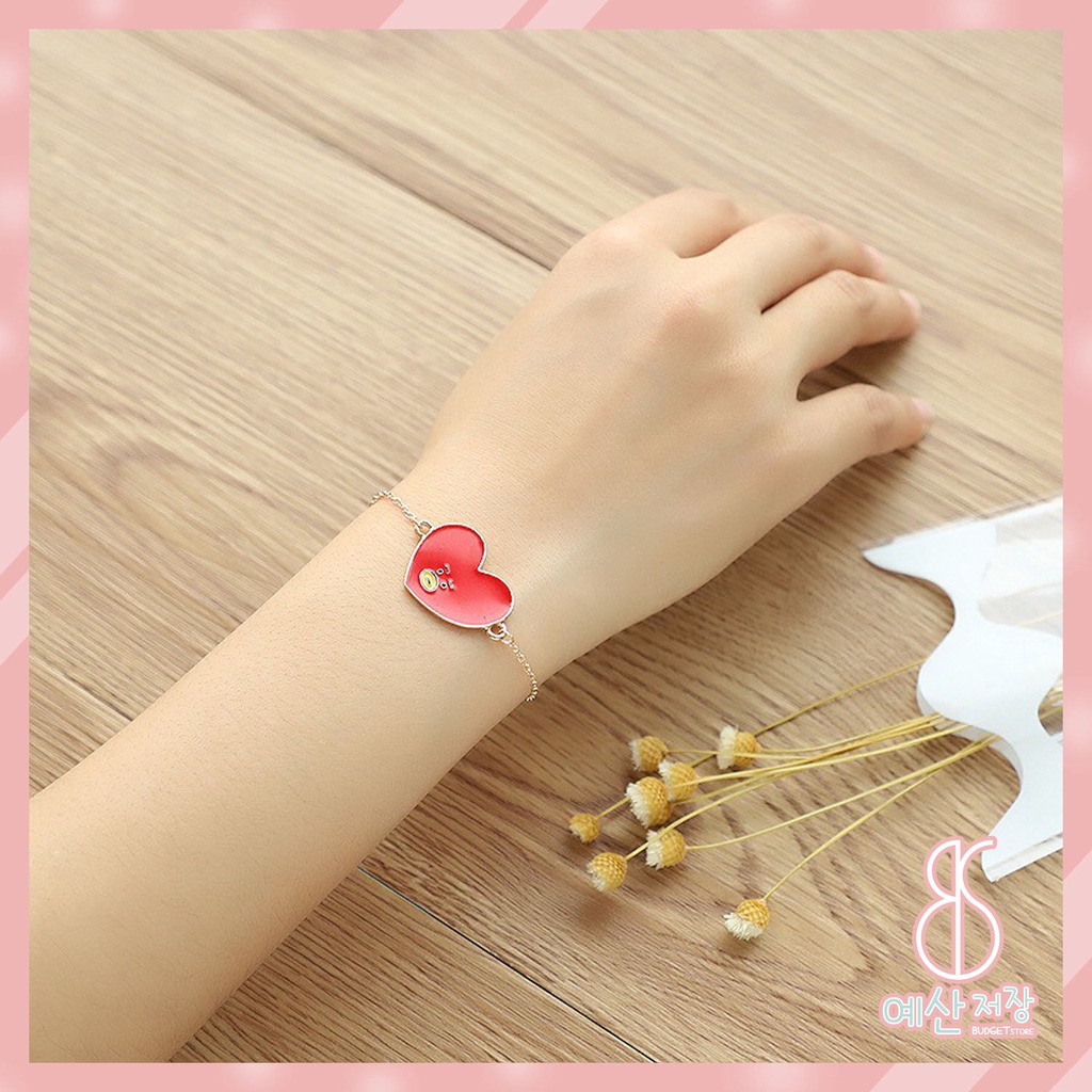 [BS] BISA COD KPOP BTS BT21 Gelang Bracelet TATA COOKY - KP025