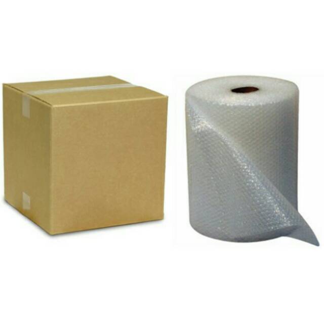 Packing Bubble Wrap + Dus / Box agar AMAN