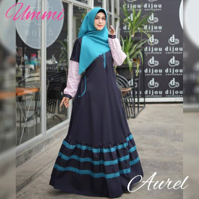 GAMIS AUREL by UMMI GAMIS SYARI MODERN