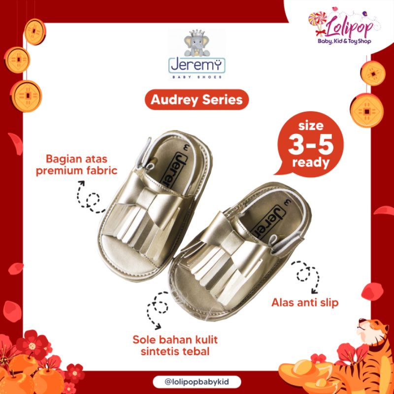 JEREMY BABY SEPATU SANDAL BAYI AUDREY SERIES