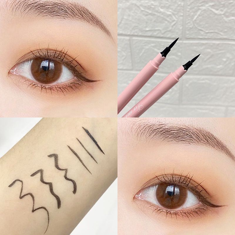 LAMEILA EYELINER PEN BLACK PINK GIRLSNEED77 KOSMETIK MATA KECANTIKAN EYE LINER PENSIL WATERPROOF