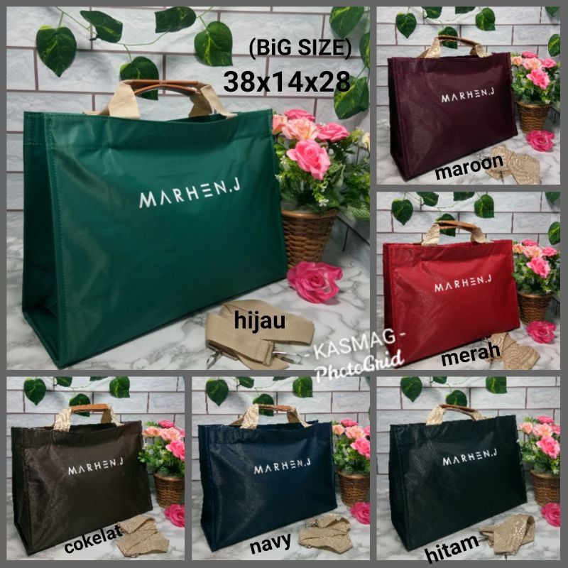 (BIG SIZE) TAS TOTE MHJ KOREA KASMAG