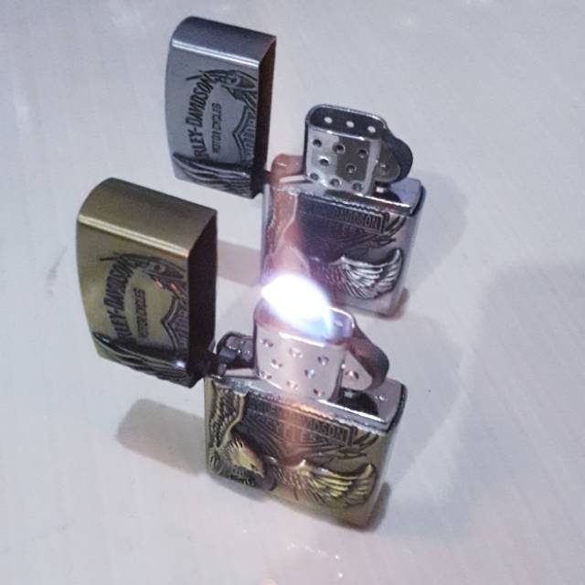 KOREK GAS MODEL ZIPPO HARLEY DAVIDSON