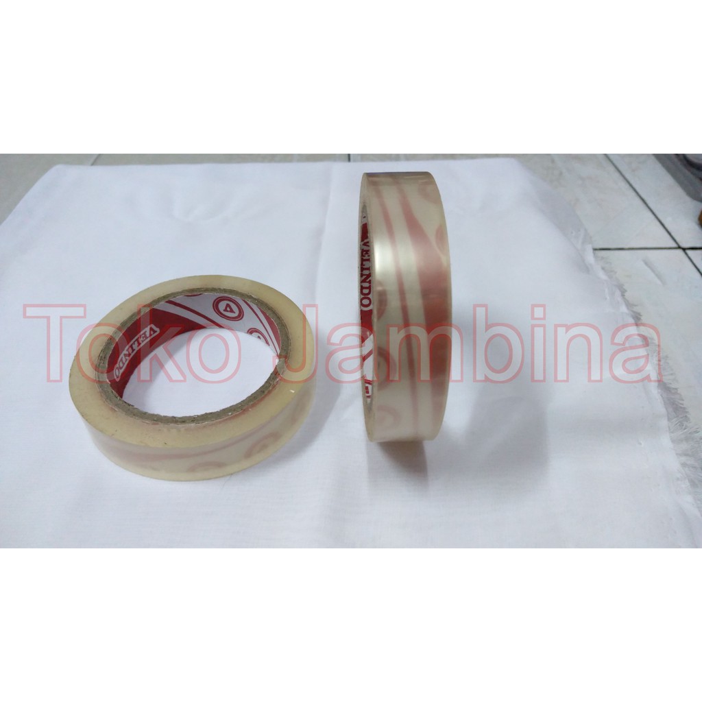 

Isolasi Lakban 1" inch / 24 mm Bening - Solatip / Selotip / Soletip