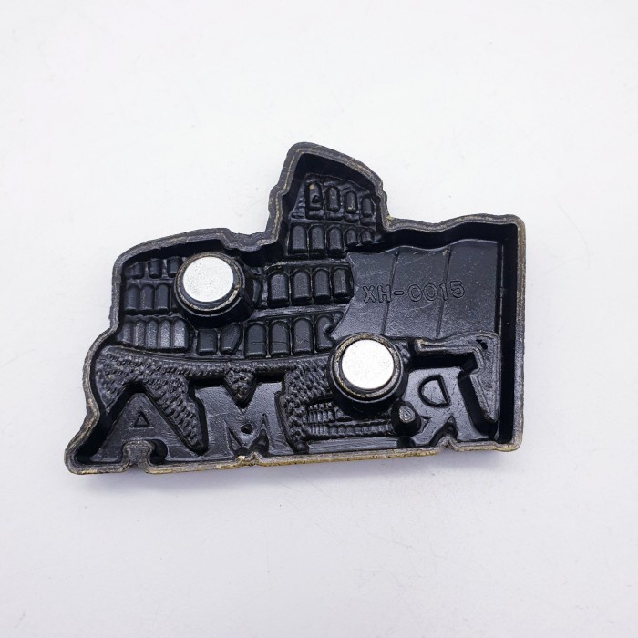 3D LOGAM Souvenir Negara magnet Kulkas Tempelan Roma Colosseum