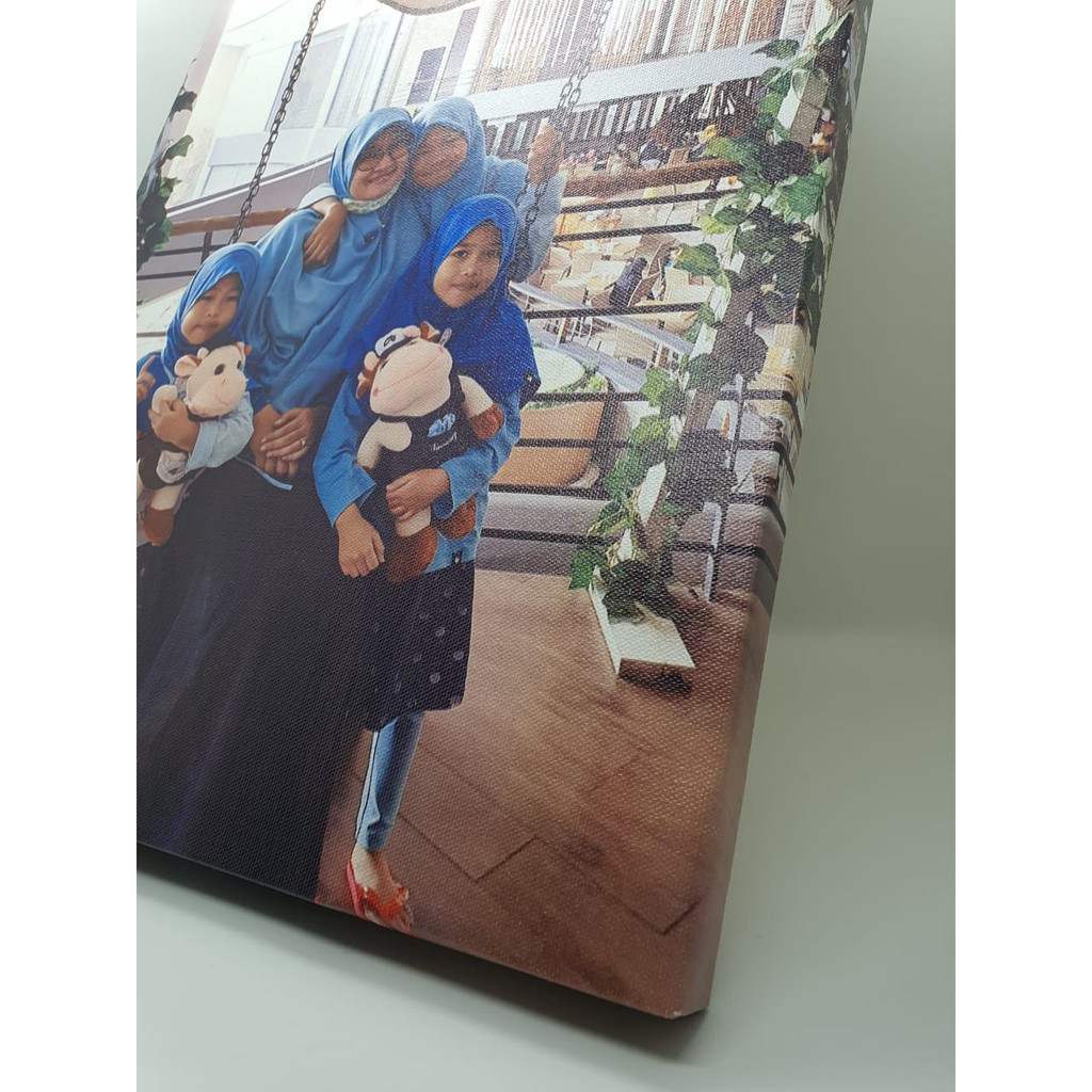 WALL DECOR / CETAK FOTO KANVAS SPANRAM 40x60 CM