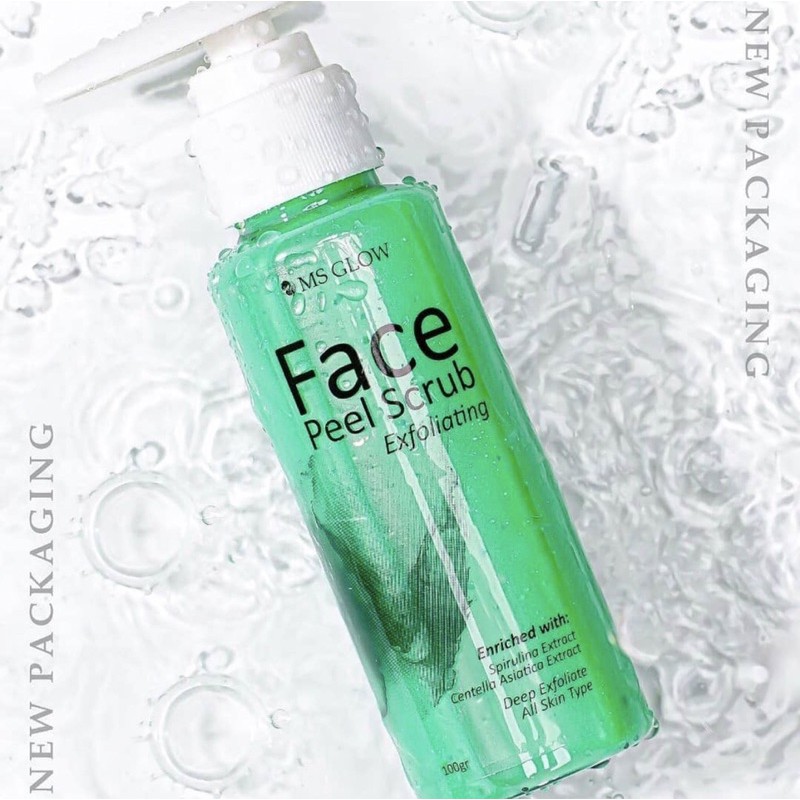 FACE PEEL SCRUB MSGLOW