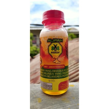

madu asli murni 100% ALIFAH, nektar bunga multiflora kemasan ekonomis 120 gram