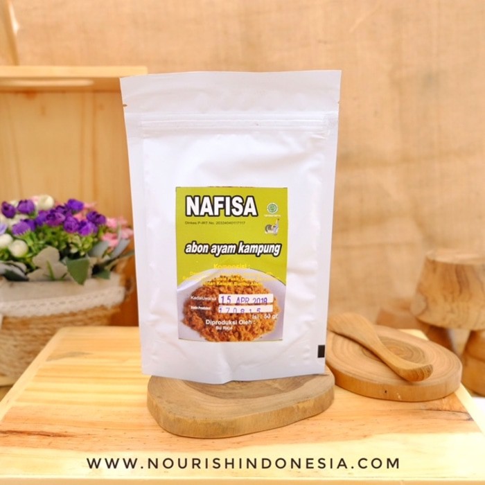 

Nafisa, Abon Ayam Kampung 50gr