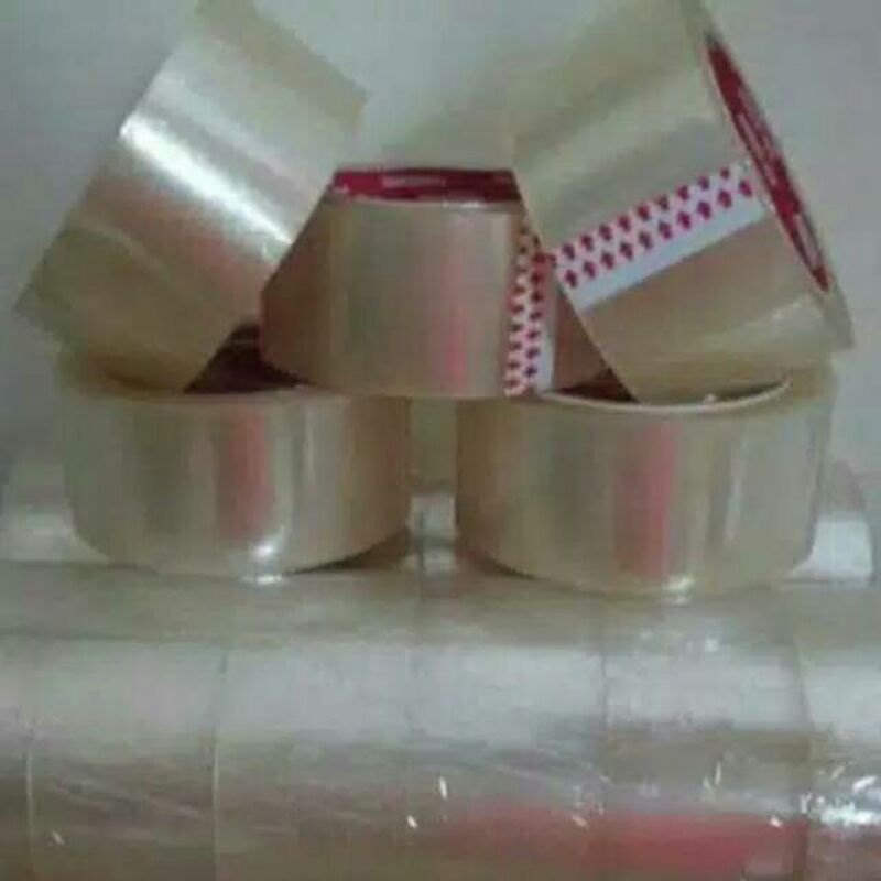 0COD LAKBAN BENING MURAH 48 MM X 90 Y YARD TAPE OPP