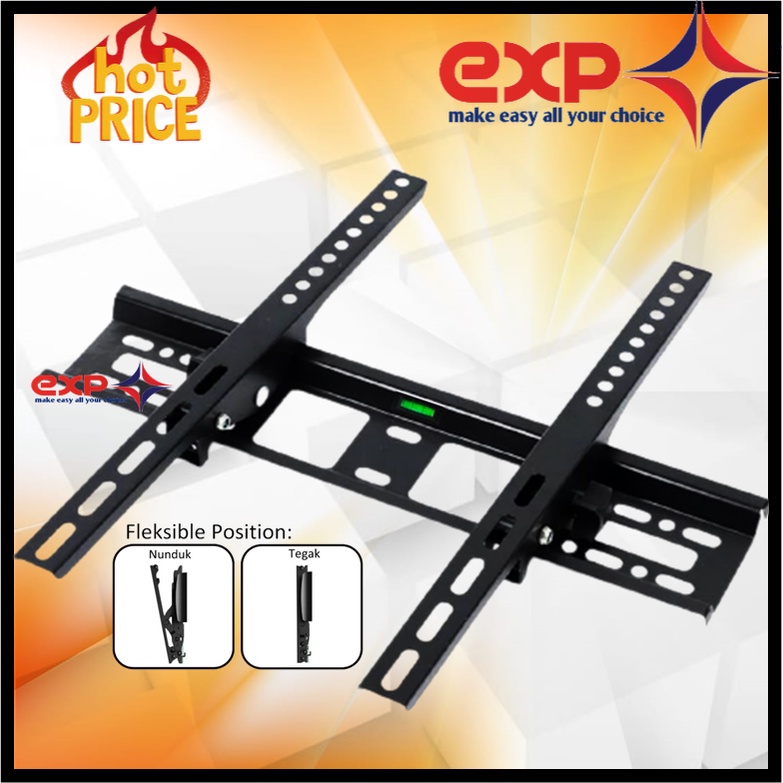 Garansi COCOK!! Bracket TV SAMSUNG 42&quot; s/d 55&quot; Waterpas adjustable position