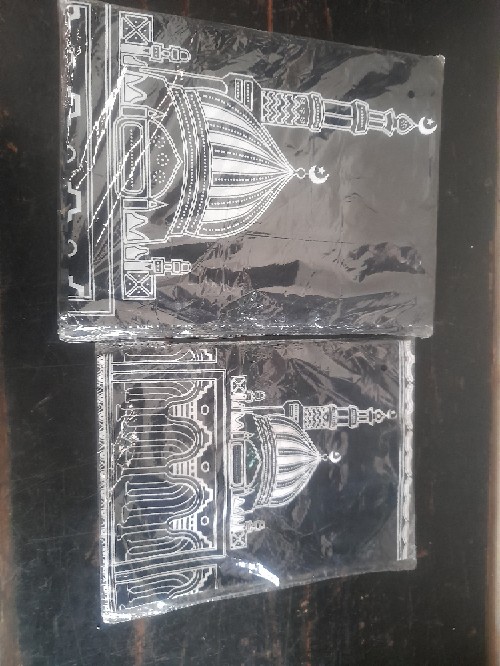 Sajadah Batik Anak / Tanggung (40cm X 60cm) Motif Masjid Lapis Blacu