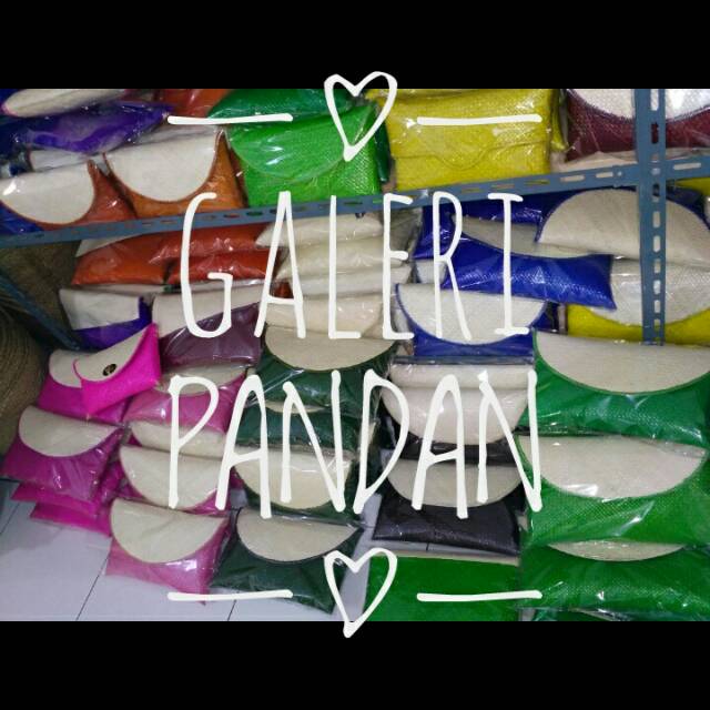 CLUTCH ANYAMAN HANDMADE Polos / Tas Tangan Wanita Etnik