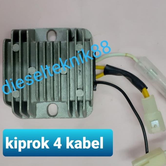 Kiprok 186 Genset Silent 5000 Watt 4 Kabel