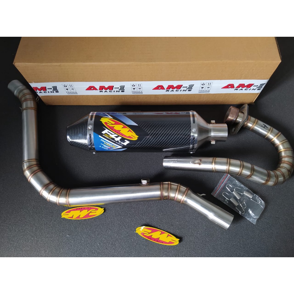 Knalpot Racing Fmf F4 1 Carbon Crf 250 Rally Klx 250 230